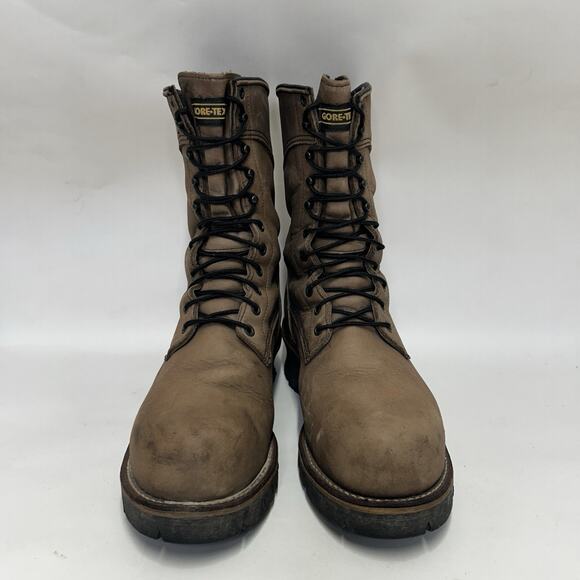 Red Wing 2292 Steel Toe Gore-Tex Logger Boots “Grey Brown”